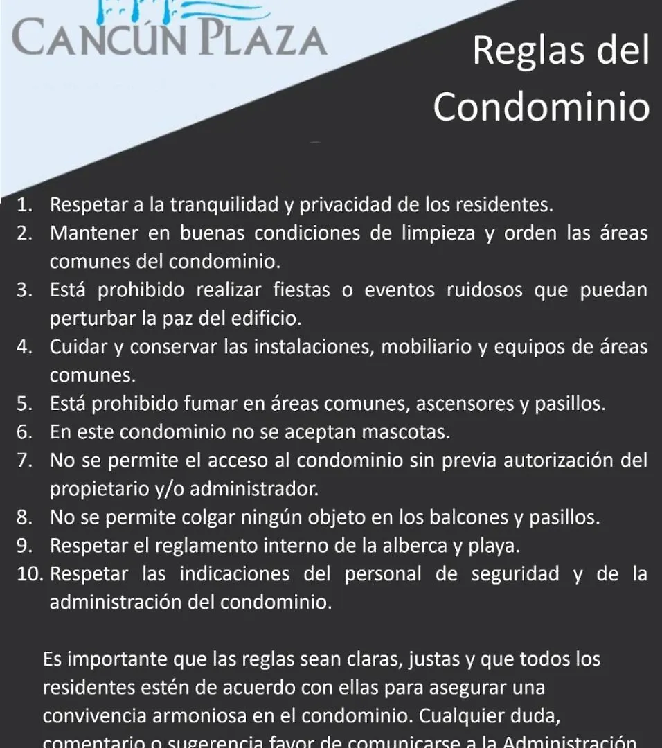 Apartment Cancun Plaza By Andiani Travel